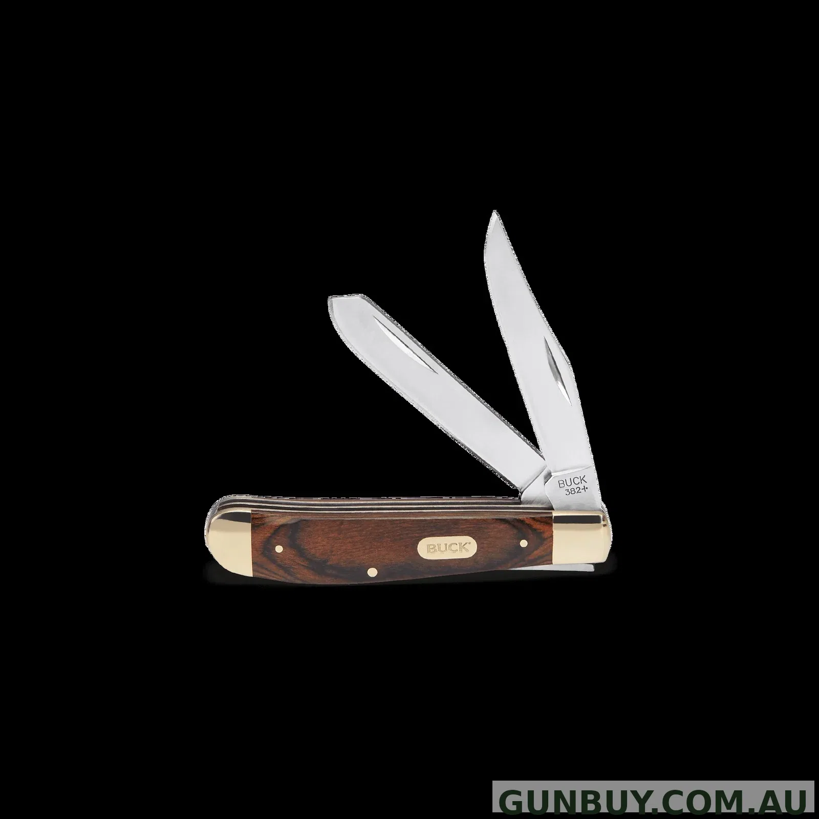 Buck Woodgrain 2 Bladed Folding Knife