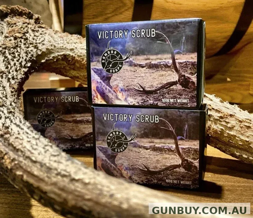 Sambar Soaps Victory Scrub Bar 100g