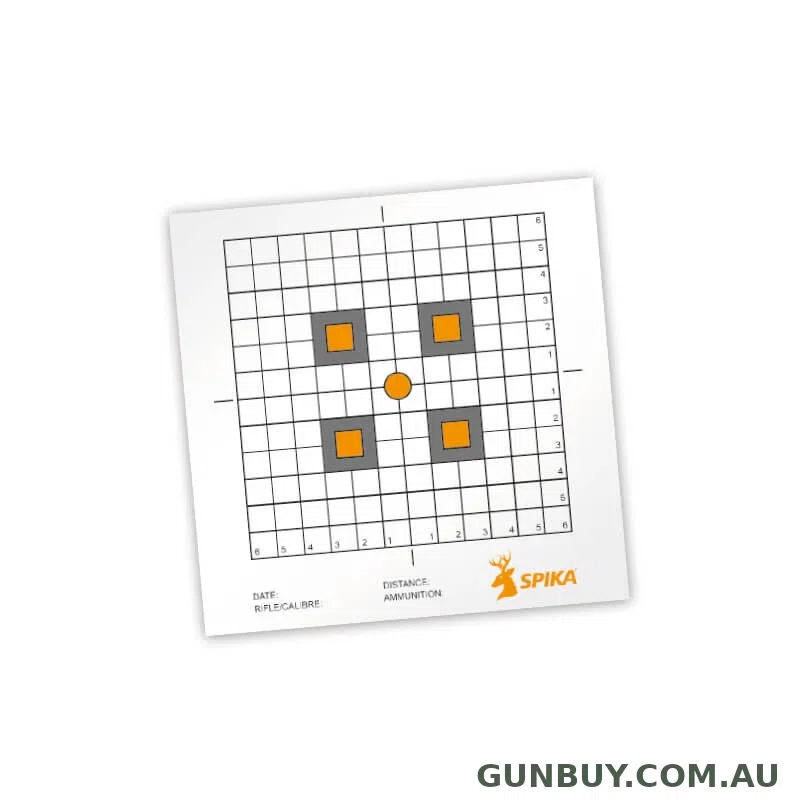 Spika Square Targets (20pk) 12"