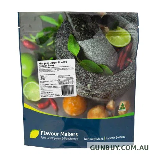 Flavour Makers Memphis Burger Premix GF 2.5KG
