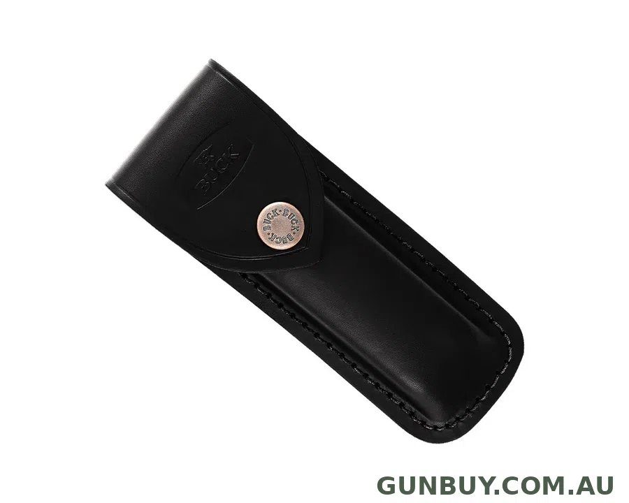 BUCK Leather Sheath - 110 Black