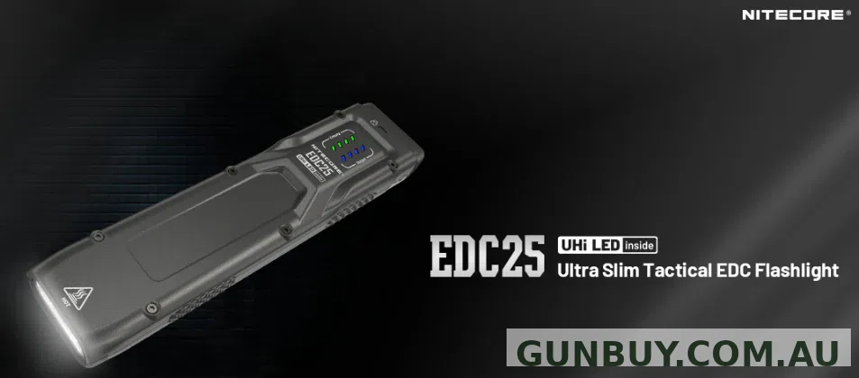 Nitecore EDC 25 Tactical Torch 3000Lumens