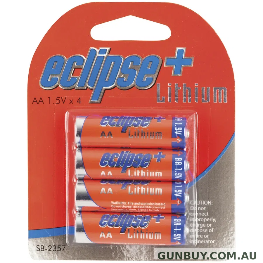 Powertech Battery Lithium AA 1.5V 4pk