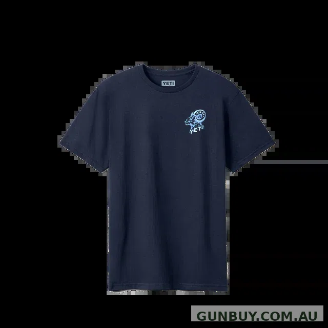 Yeti Sky Bighorn Navy Tee