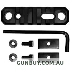 Grovtec Picatinny Rail 3.1" 5-Slot | GTSW192