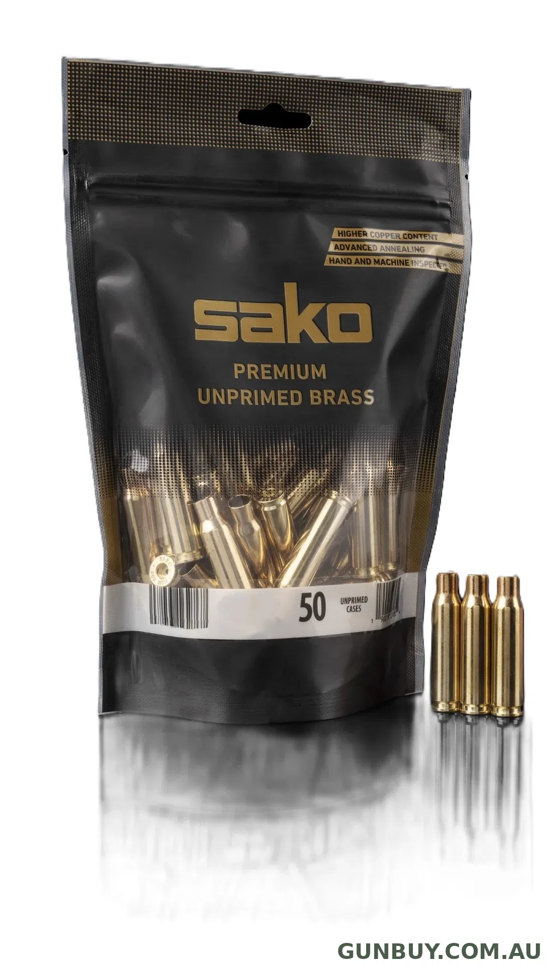 Sako Unprimed Brass 223 Rem (100pk)