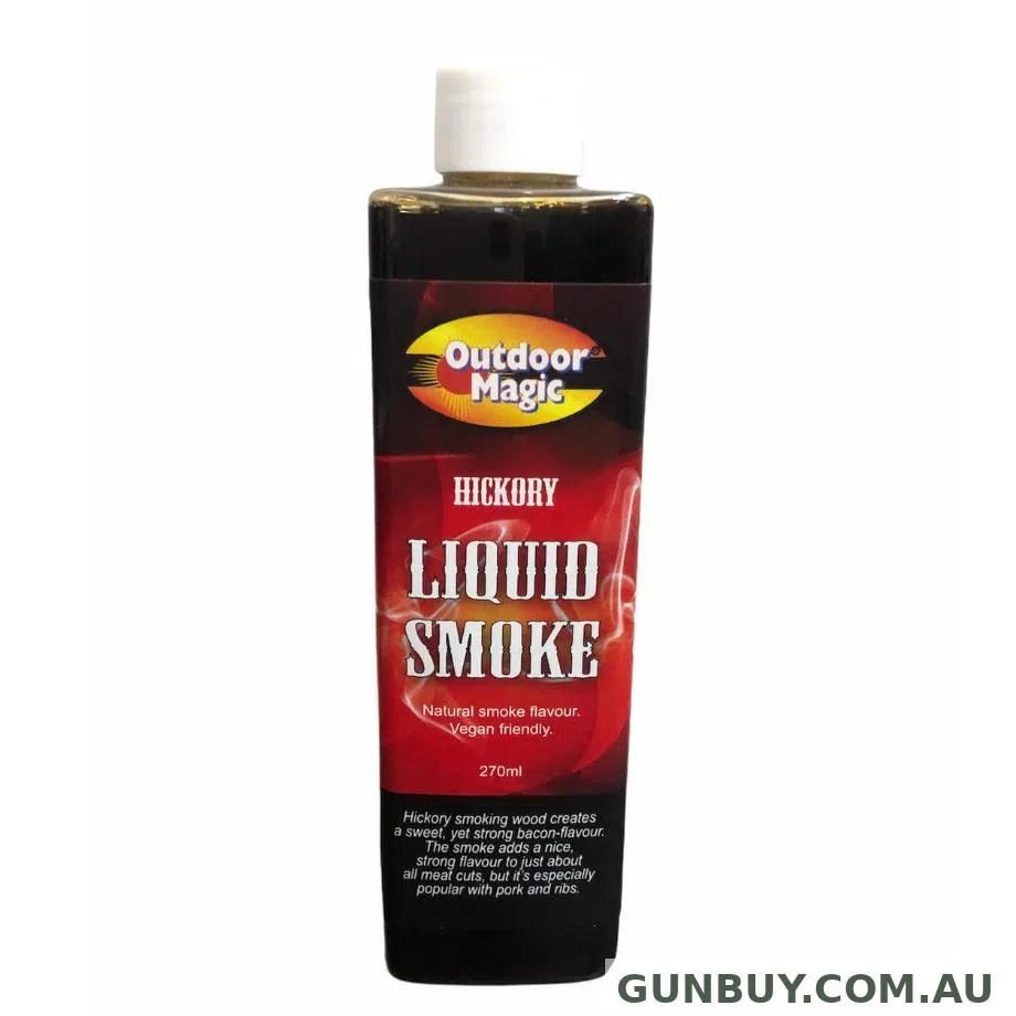 Outdoor Magic Liquid Smoke Spray - Hickory (270ml)