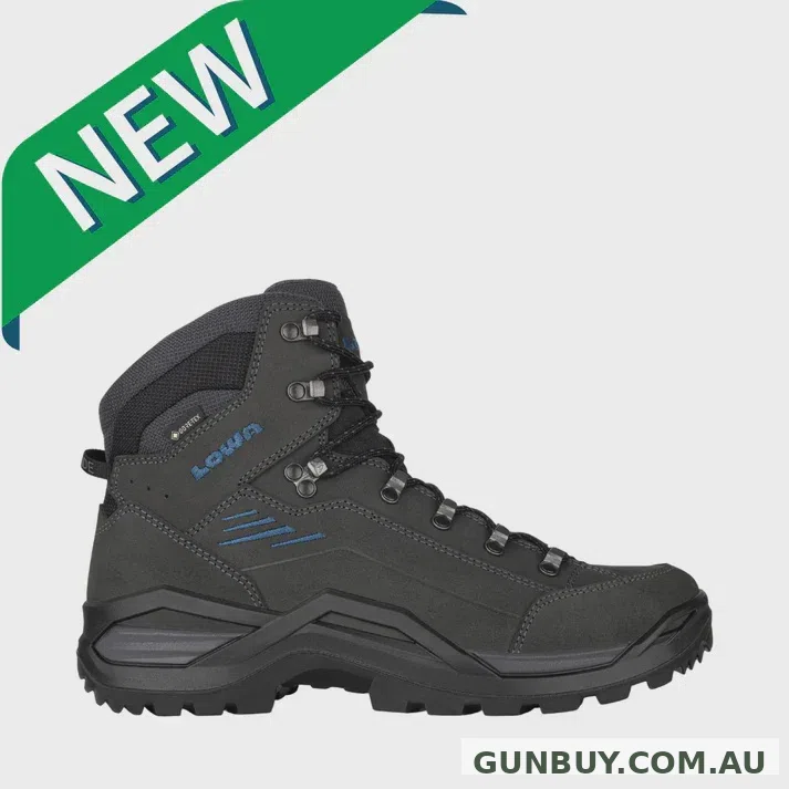 LOWA Renegade Evo GTX Mid Wide Anthracites/Steel Blue