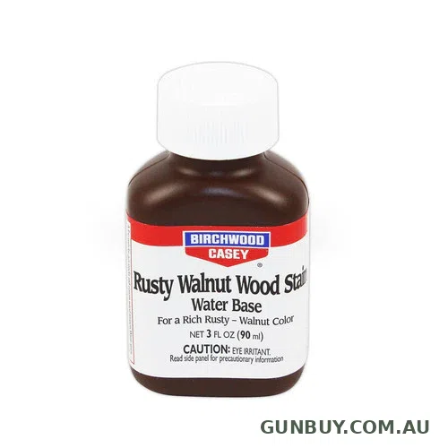 Birchwood Casey Rusty Walnut Wood Stain 3oz