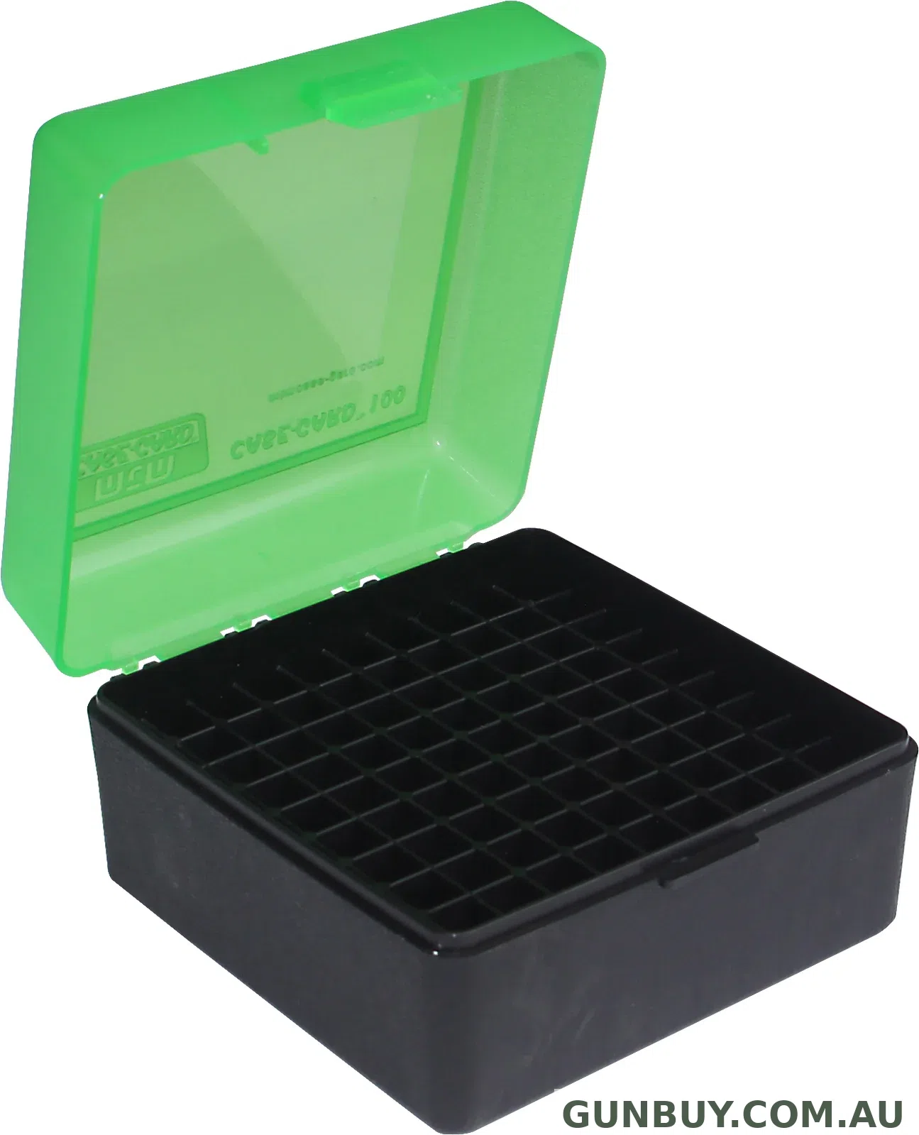 MTM Ammo box 100rd grn/blk