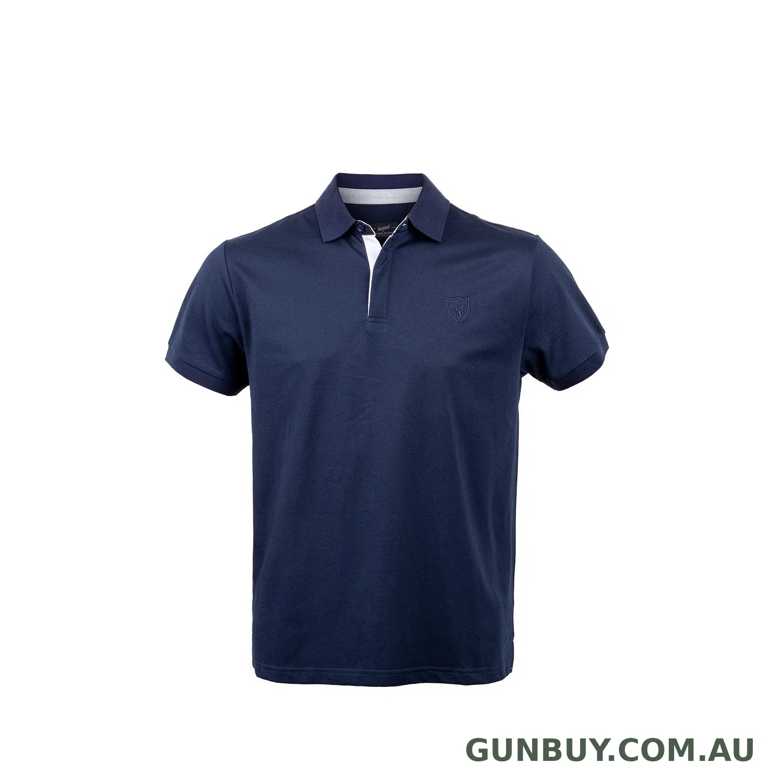 Hunters Element Stag Polo (Navy)