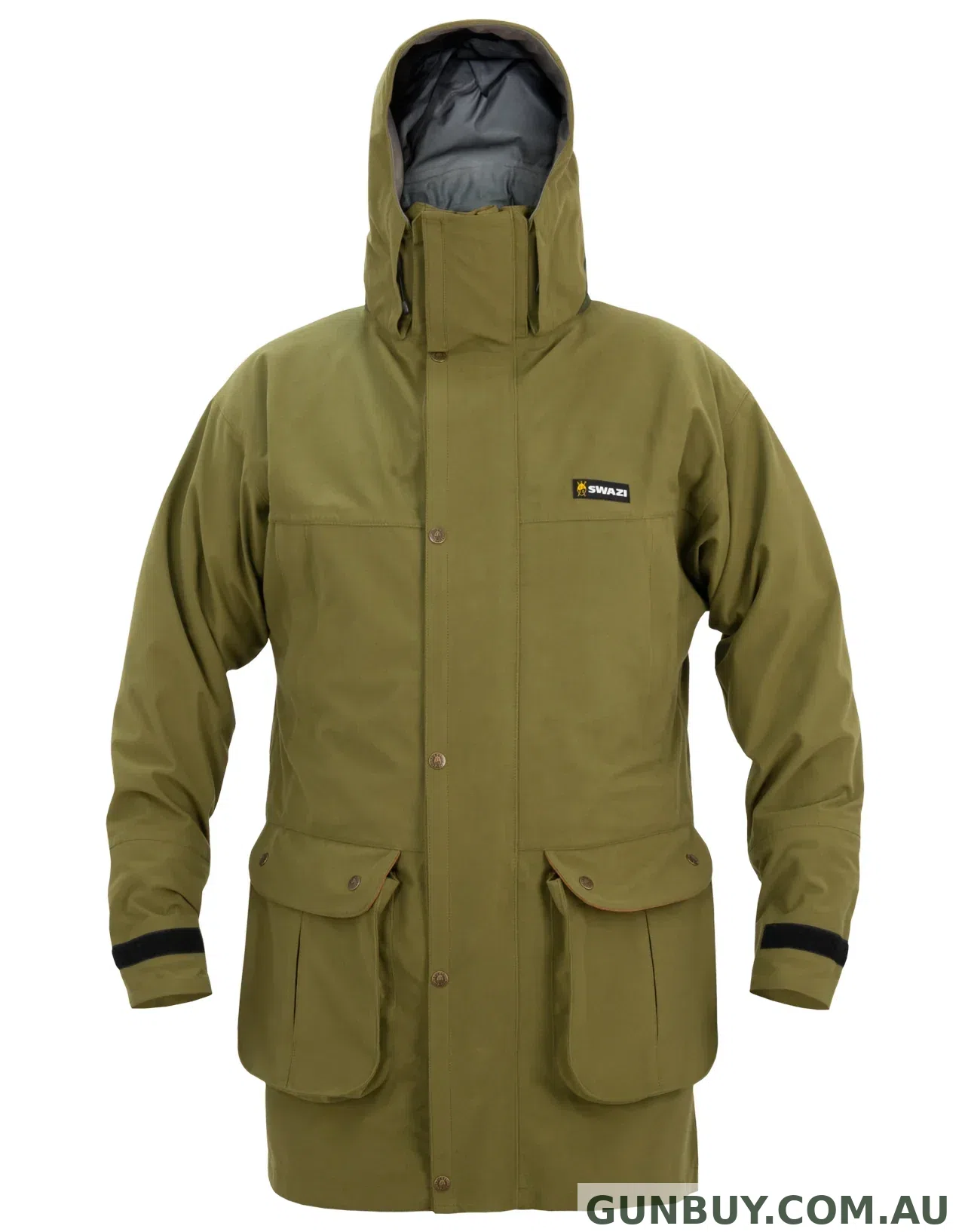 Swazi Mens Wapiti XP Shooting Jacket Tussock Green