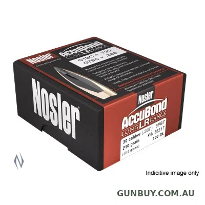 Nosler 308 210gr SP Accubond LR (100pk)