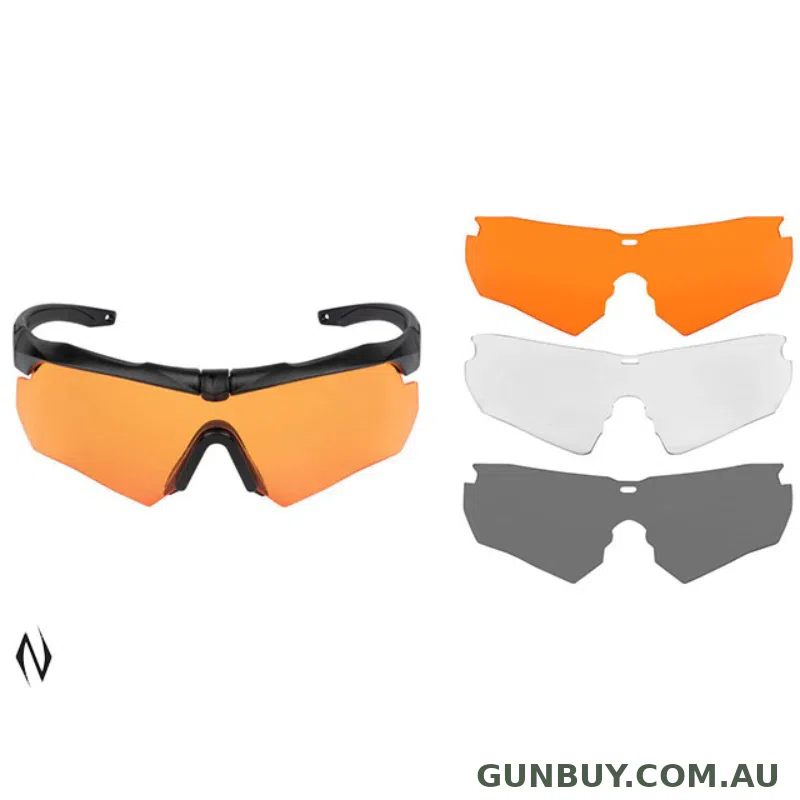 Allen Admiral Safety Glasses Set 3 Lens