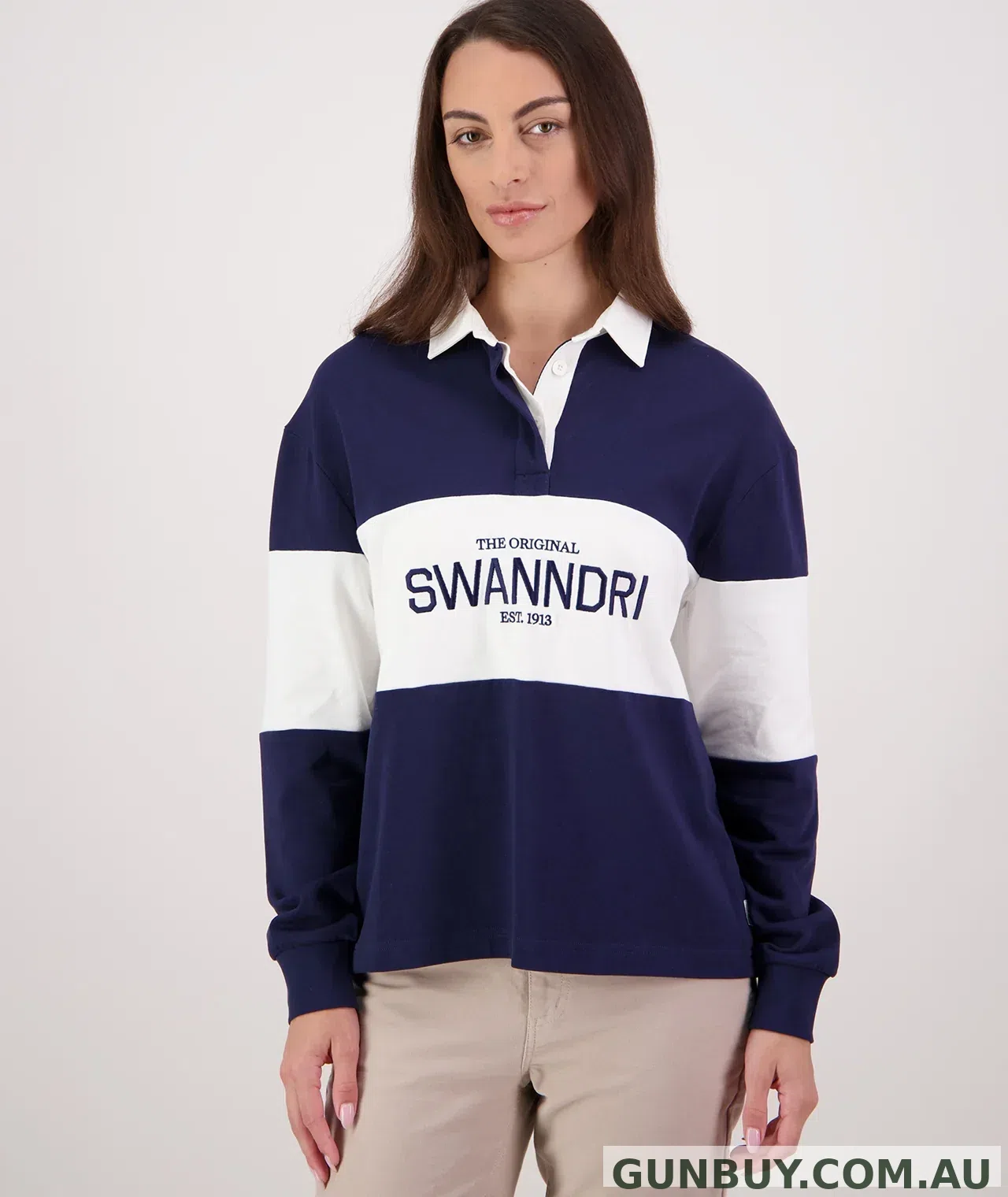 Swanndri Kimbell Womens Panelled Rugby