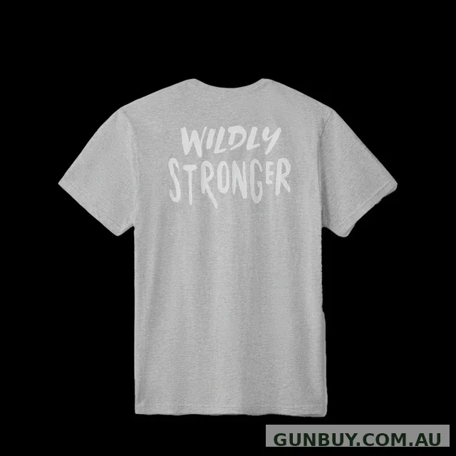 Yeti Wildly Stronger T-shirt Heather Gray