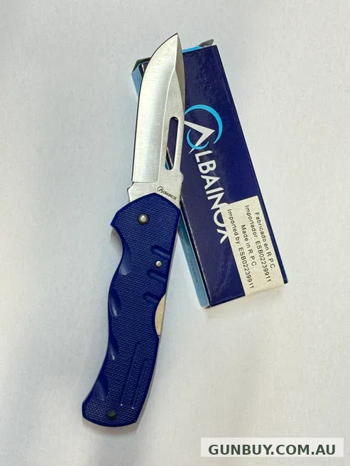 Albainox Blue Folding Knife