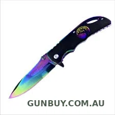 Piper River RAINBOW / BLACK FOLDER (PR134RB-L)