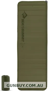 Sea to Summit Camp Plus Self-Inflating Sleeping Mat Green Large Rectangle