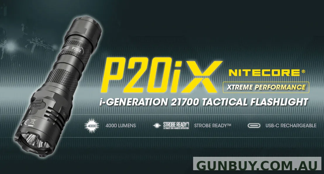 Nitecore P20iX Rechargeable Torch (4000 Lumens)