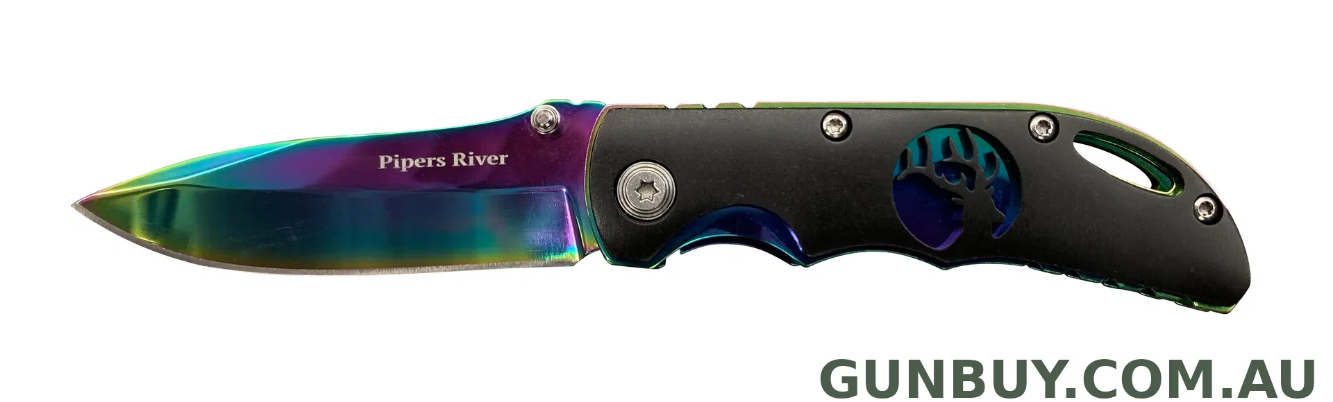 Piper River Rainbow Folder Knife (PR134RB)