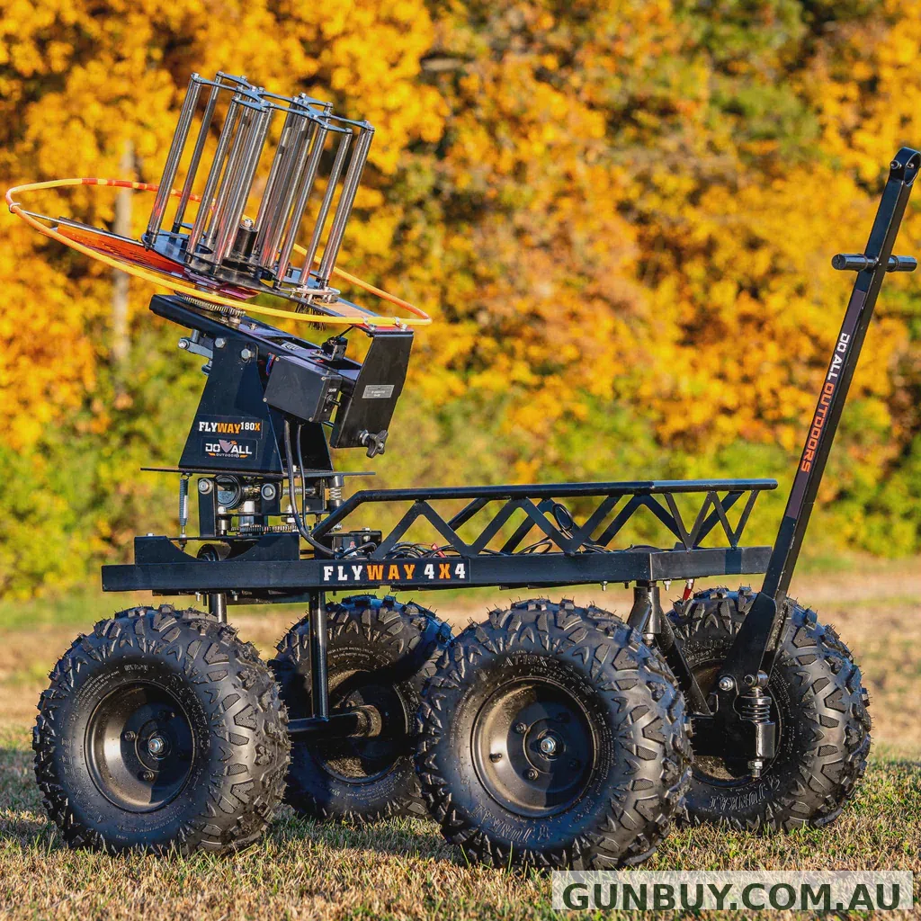 Do All Outdoors 4x4 Flyway 180 Auto Clay Thrower with Wobbler Kit