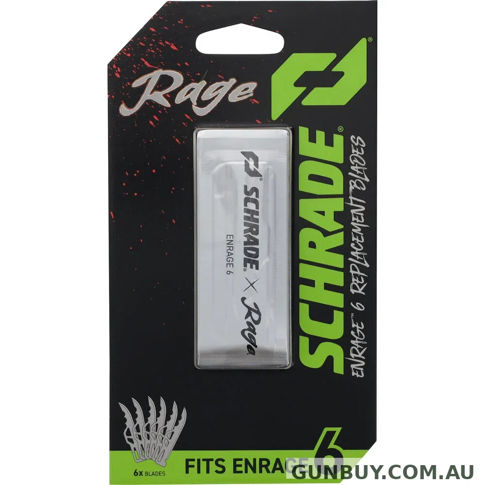 Schrade Enrage 6 (Replacement Blades)