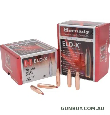 Hornady 200gr ELD-X Projectiles (100pk)