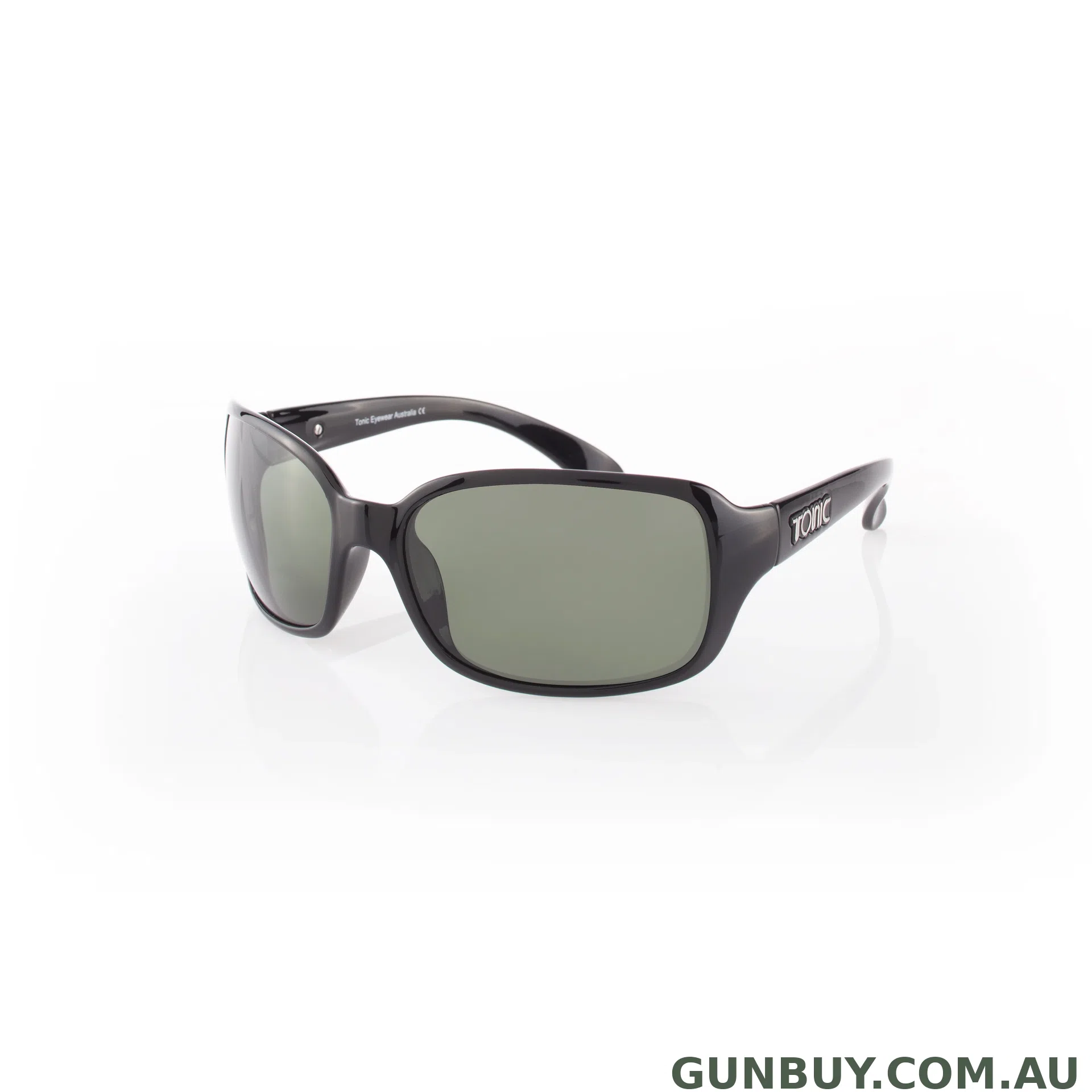 Tonic Eyewear - Cove (Shiny Blk) Glass Grey Photochromic