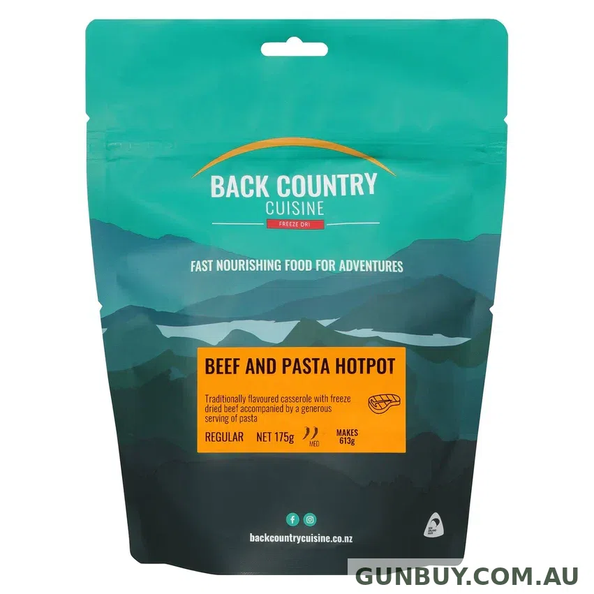 Back Country Cuisine Beef and Pasta Hotpot