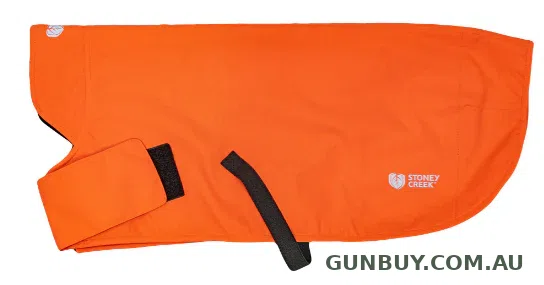 Stoney Creek Waterproof Dog Coat Blaze Orange