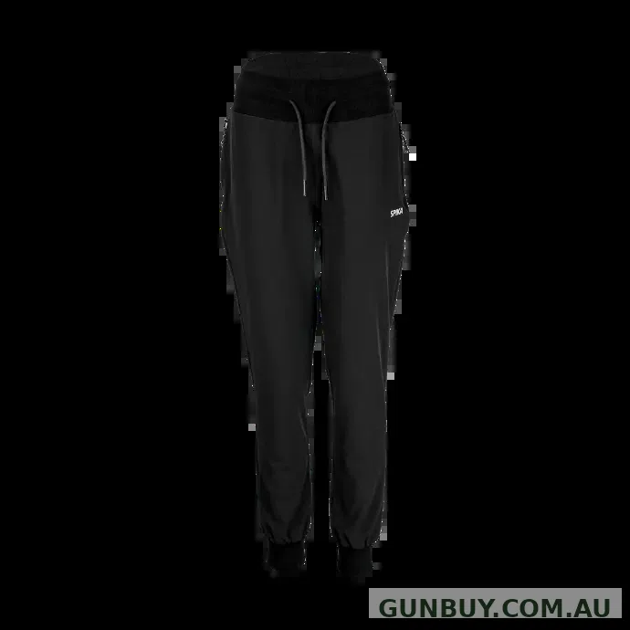 Spika Womens Go Casual Jogger Pants Black