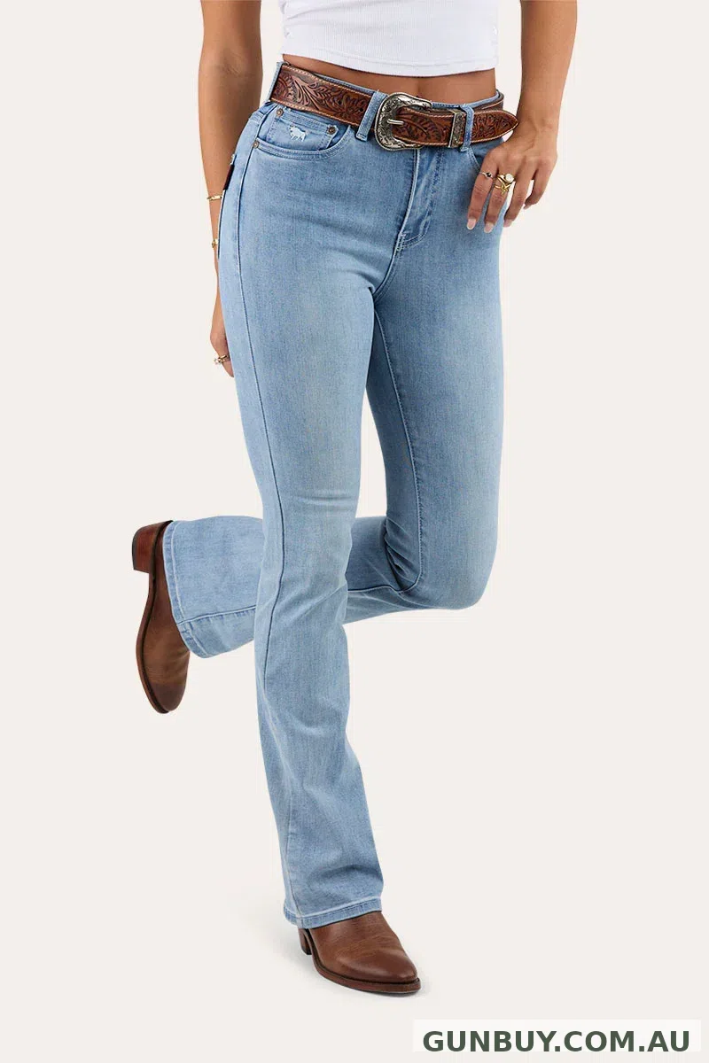 Ringers Western Penny Rodeo Womens High Rise Bootleg Jeans