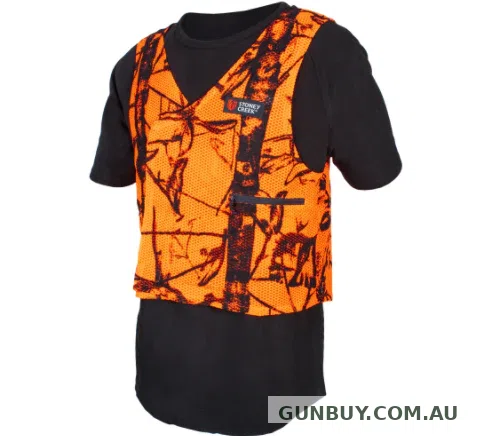 Stoney Creek Adults Mesh Vest Orange