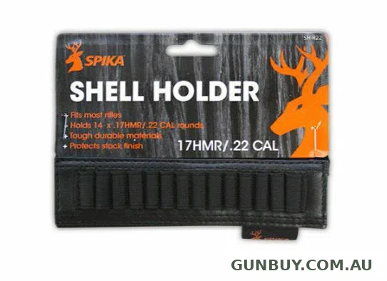 Spika Shell Holder | Elastic Buttstock (17HMR/.22Cal)