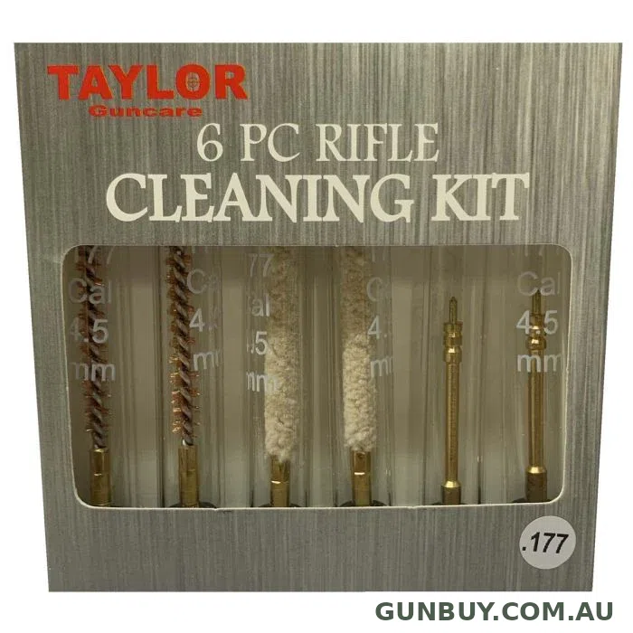 Taylor 6 Piece Rifle Cleaning Kit .17