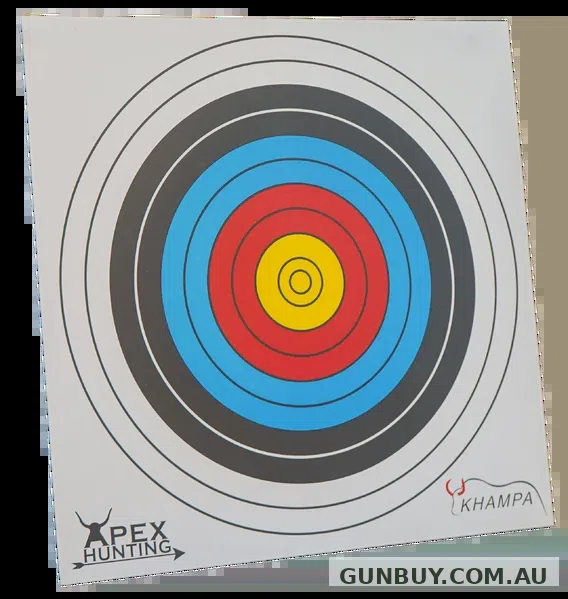Zone Archery Paper Target Faces 5pk