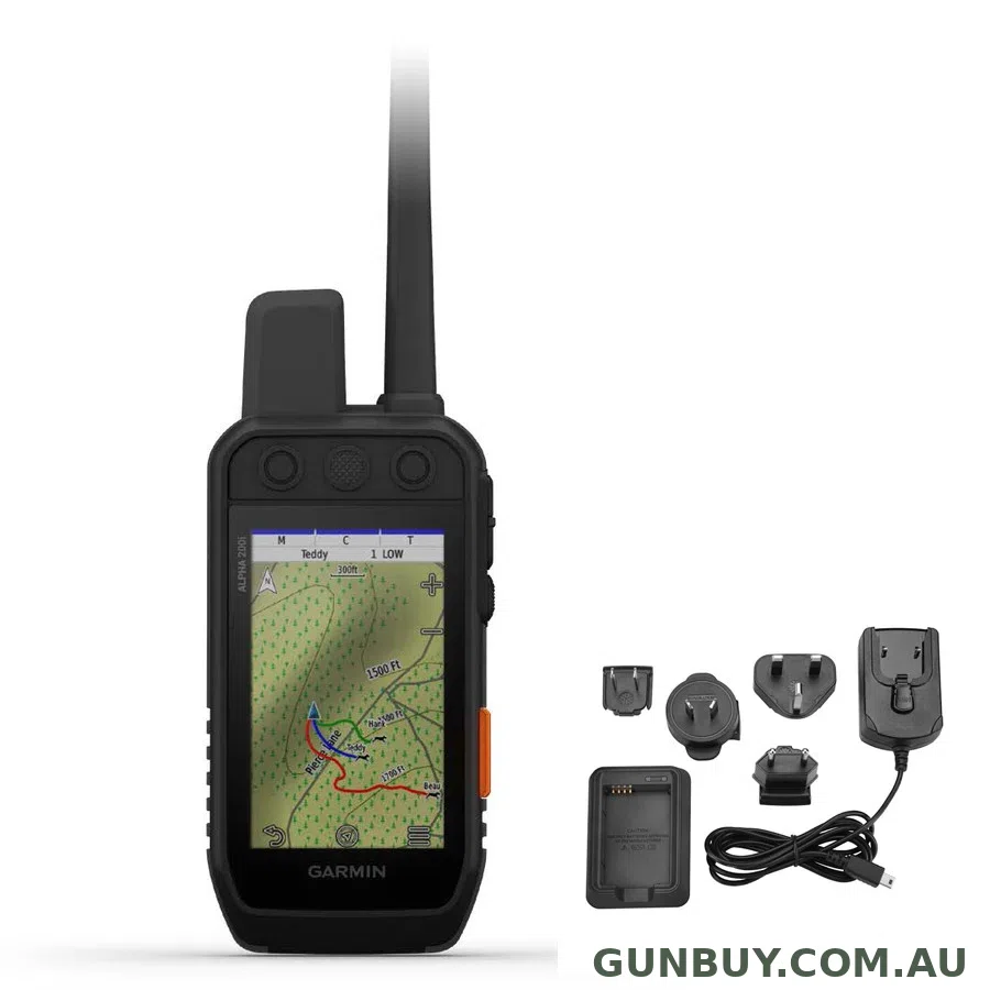 Garmin Alpha 200i & Charger Combo