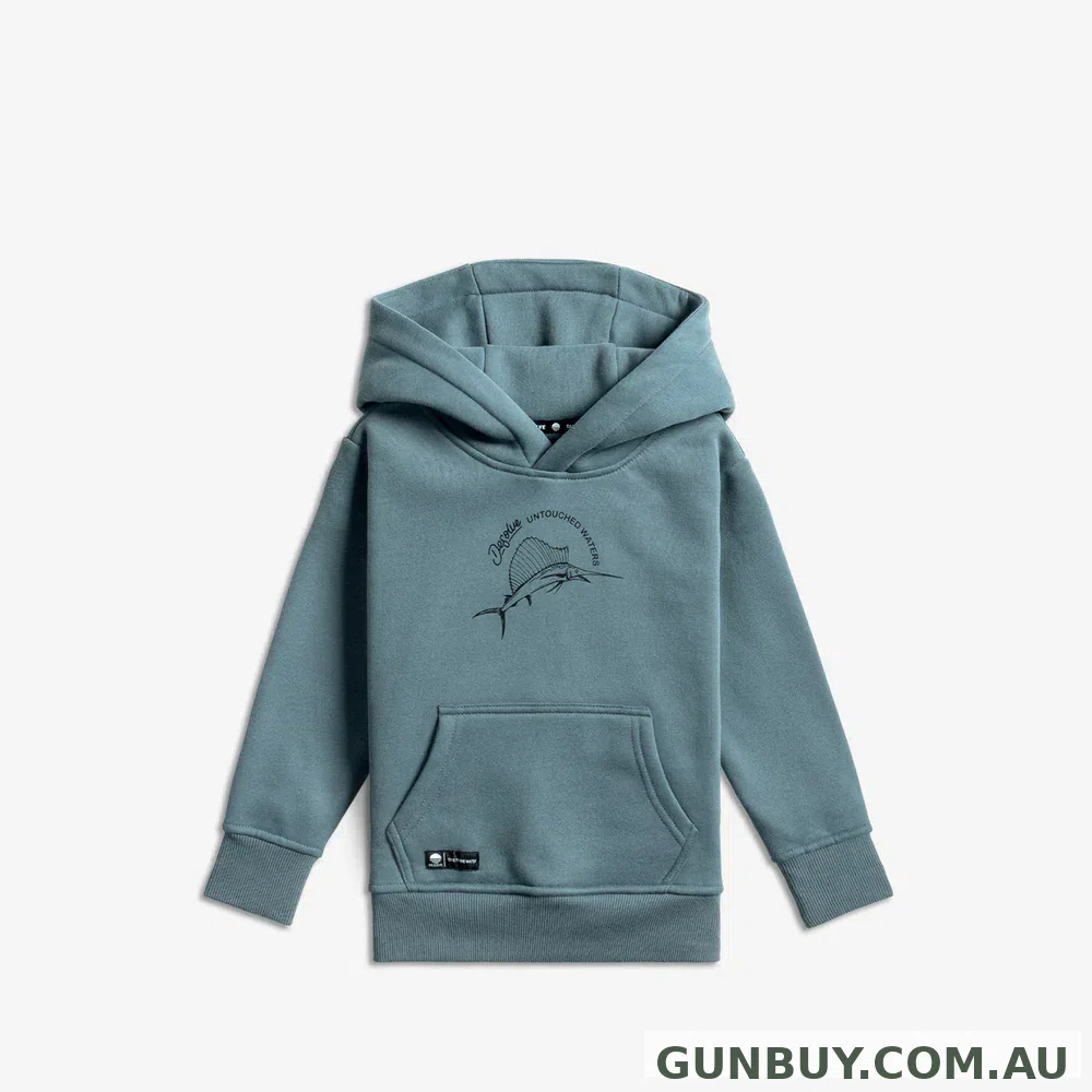 Desolve Kids Sail Hoodie Spruce