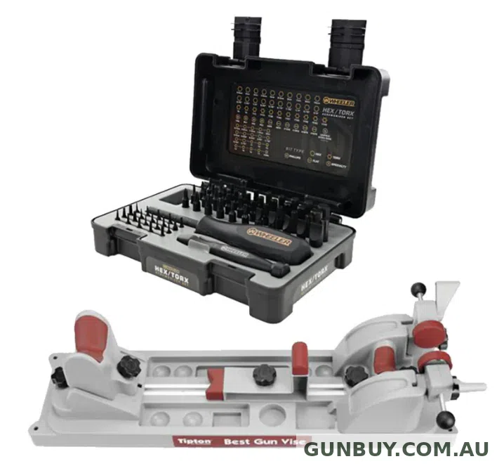 Tipton Best Gun Vice + Screwdriver Set 65Pce Bundle & Save