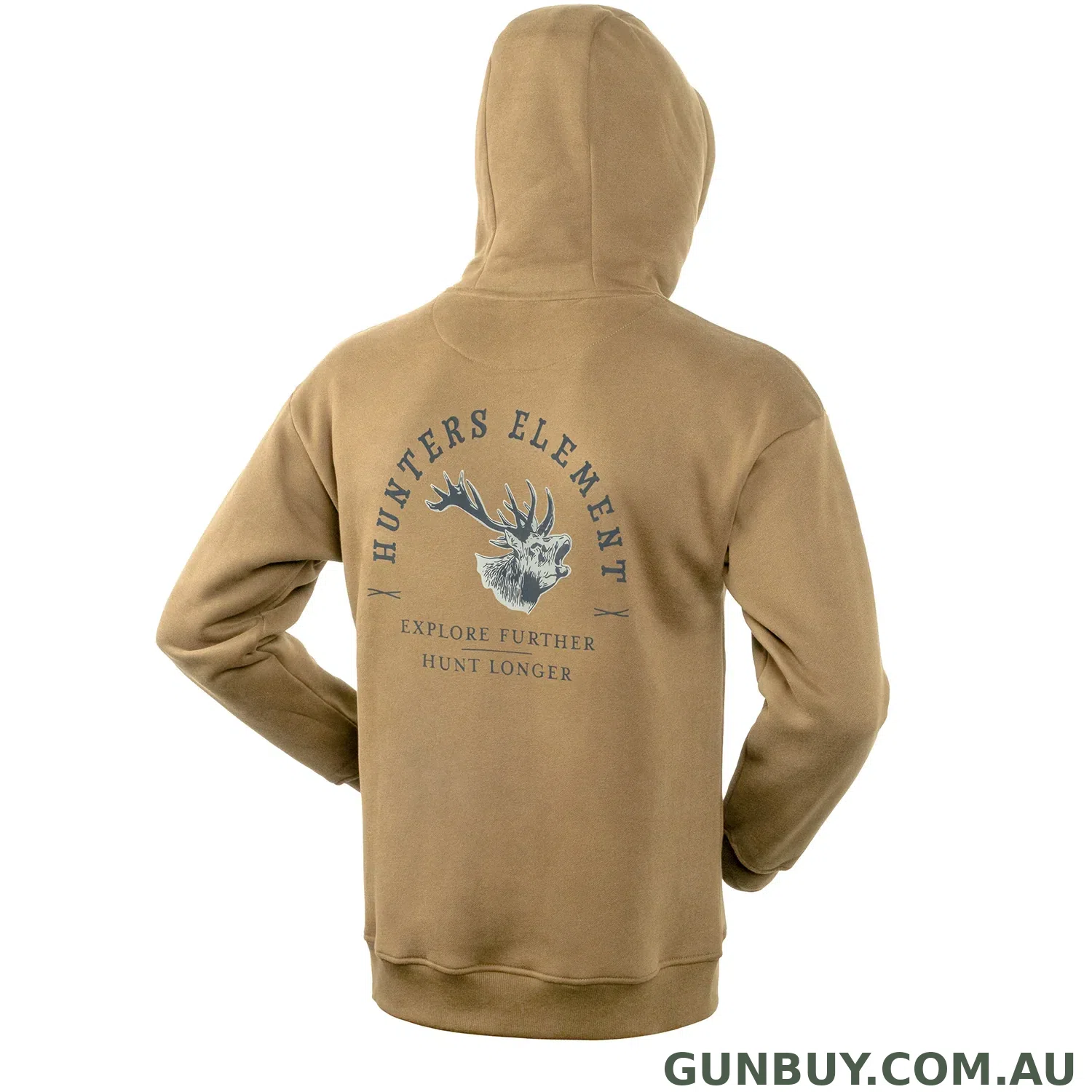 Hunters Element Womens Roaring Stag Hoodie