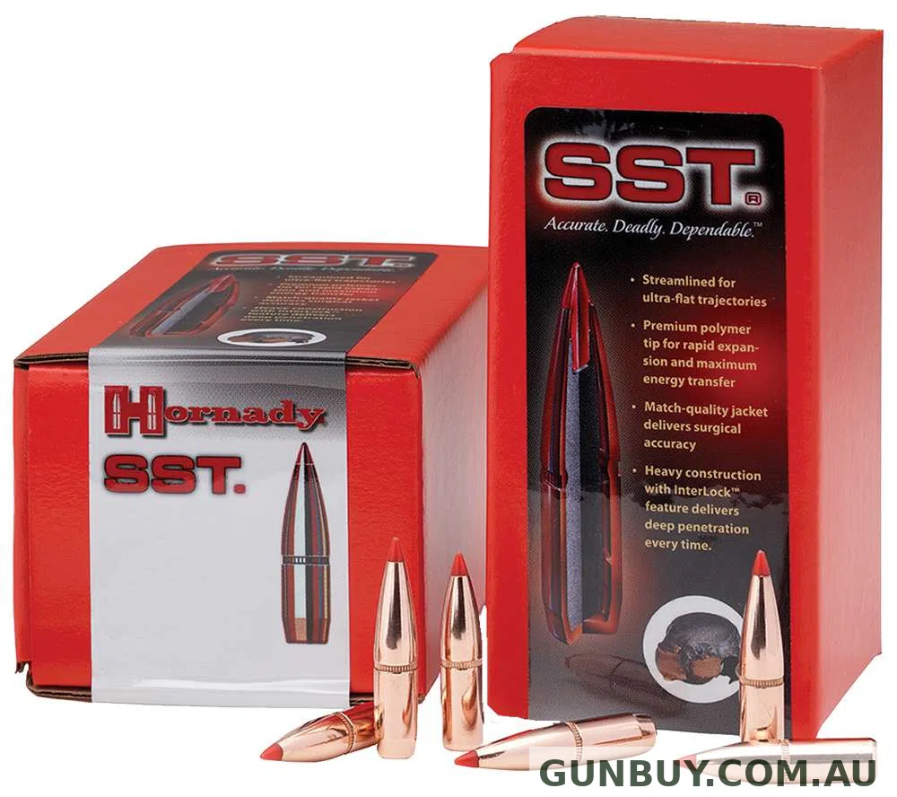 Hornady 7mm Cal 139gr SST InterLock Projectiles (100pk)