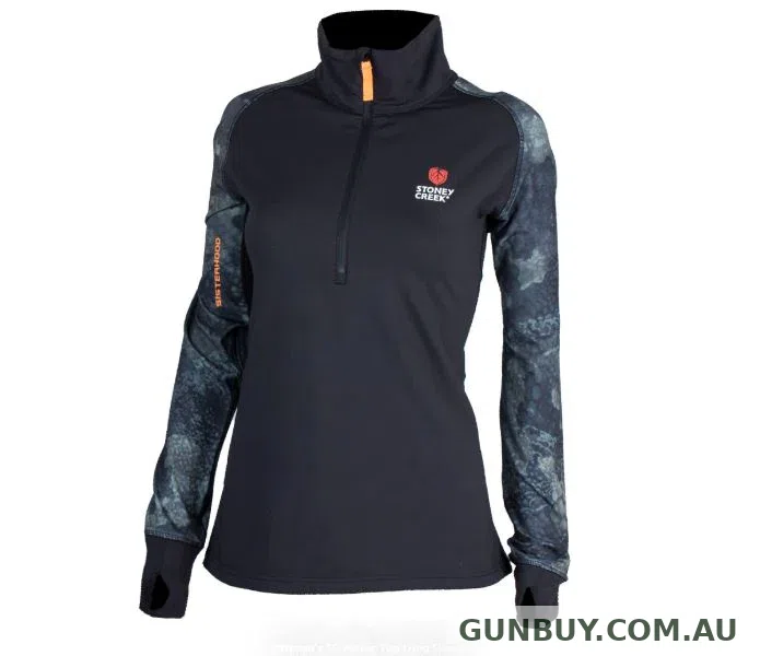 Stoney Creek Women's Active Top Long Sleeve (Black/TCU)