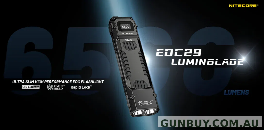 Nitecore EDC29 Tactical Torch 6500 Lumens