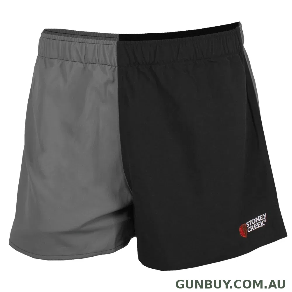 Stoney Creek Men's Jester Shorts (Grey/Black)