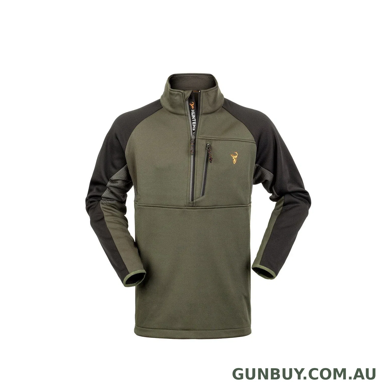 Hunters Element Men's Zenith Top Forest Green