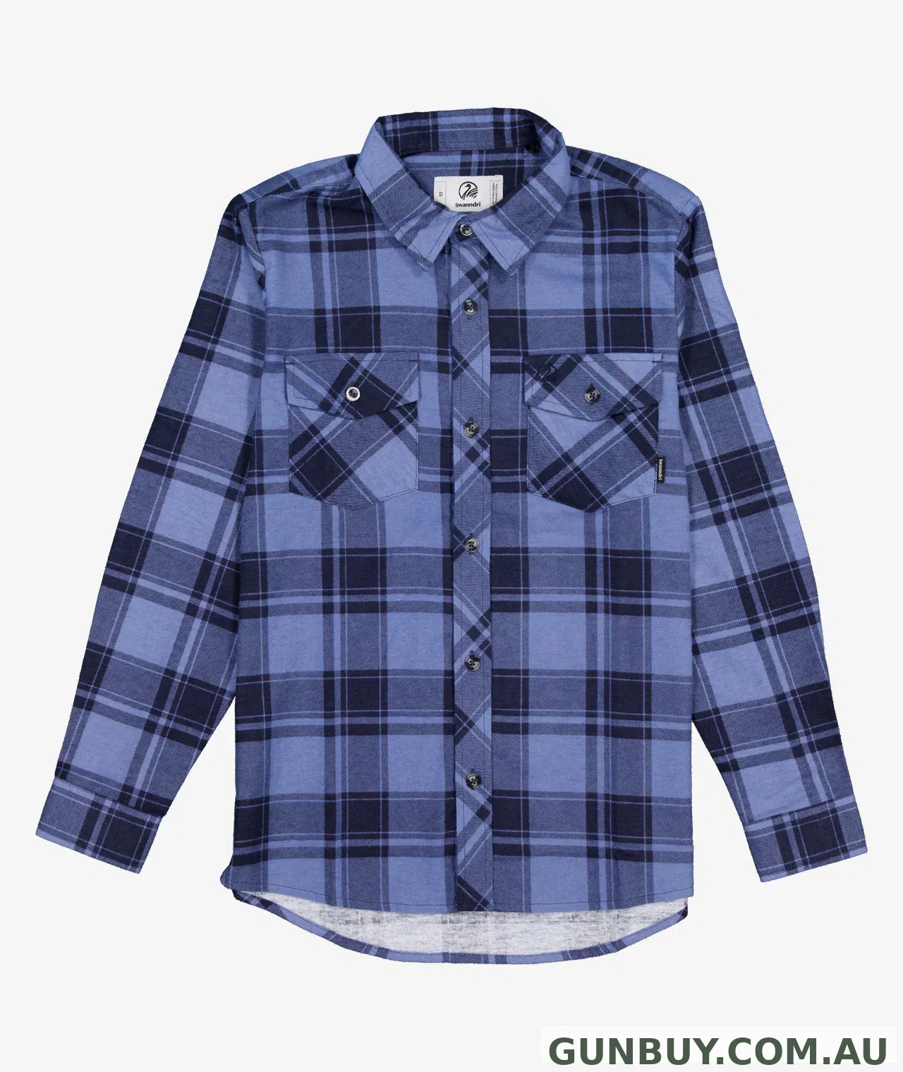 Swanndri Kids Egmont Full Placket Shirt