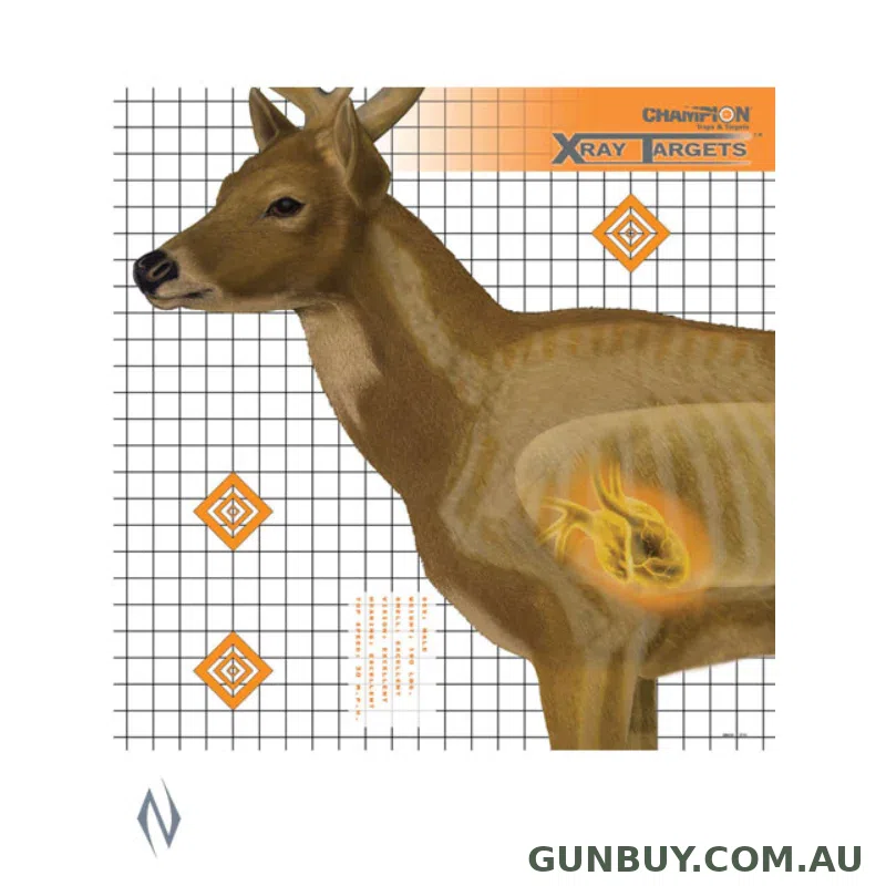 CHAMPION TARGET DEER 25X25 6 PACK