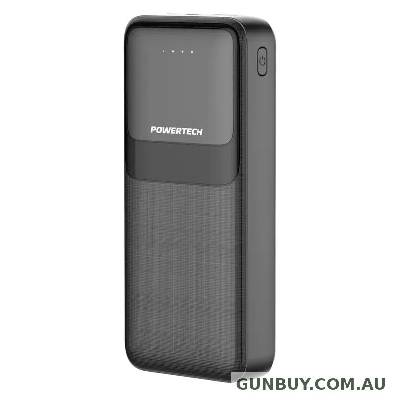 Powertech Power Bank 20,000mAh USBC BLK
