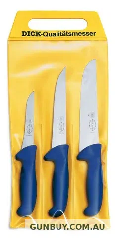 F.DICK Knife Set 3 Pce in Pouch